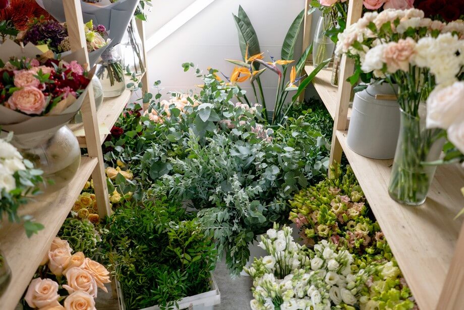 Stockage de fleurs et plantes