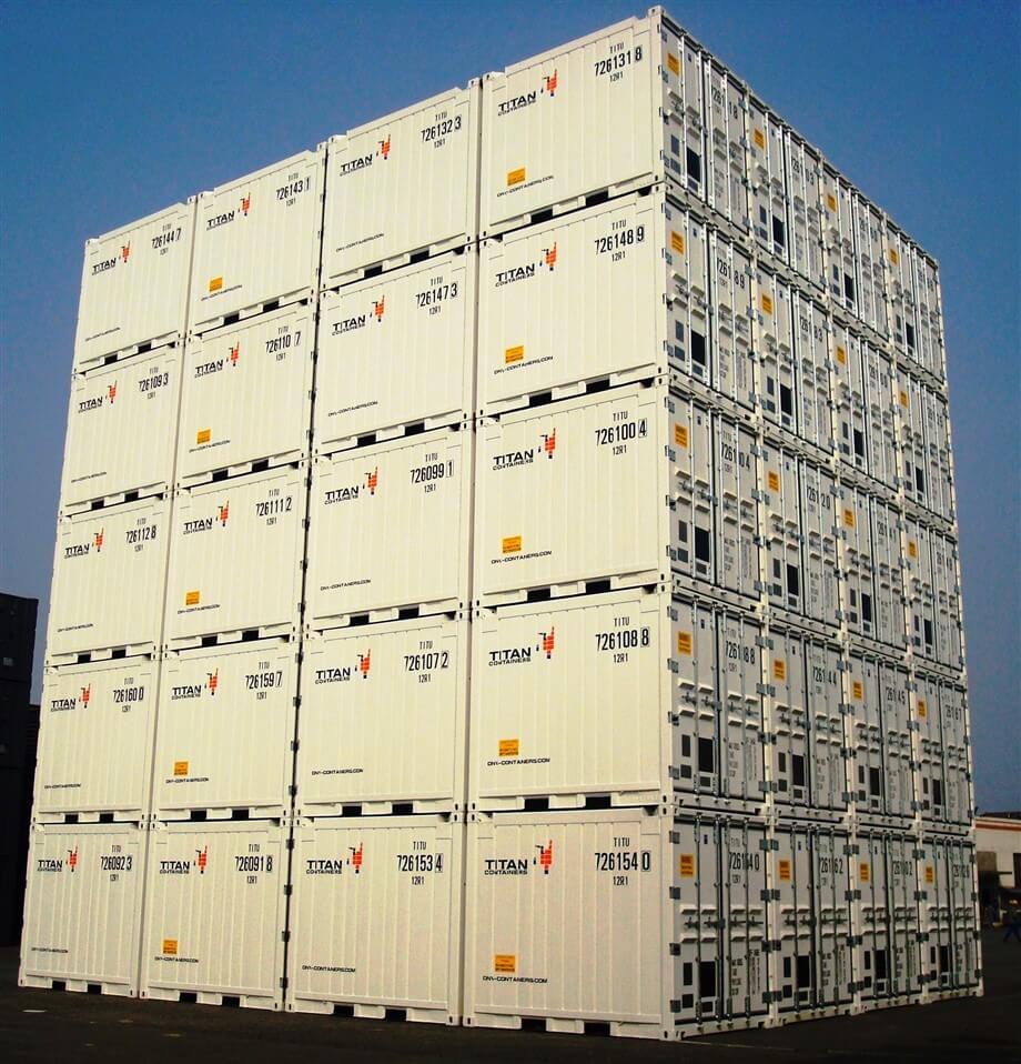 containers blancs