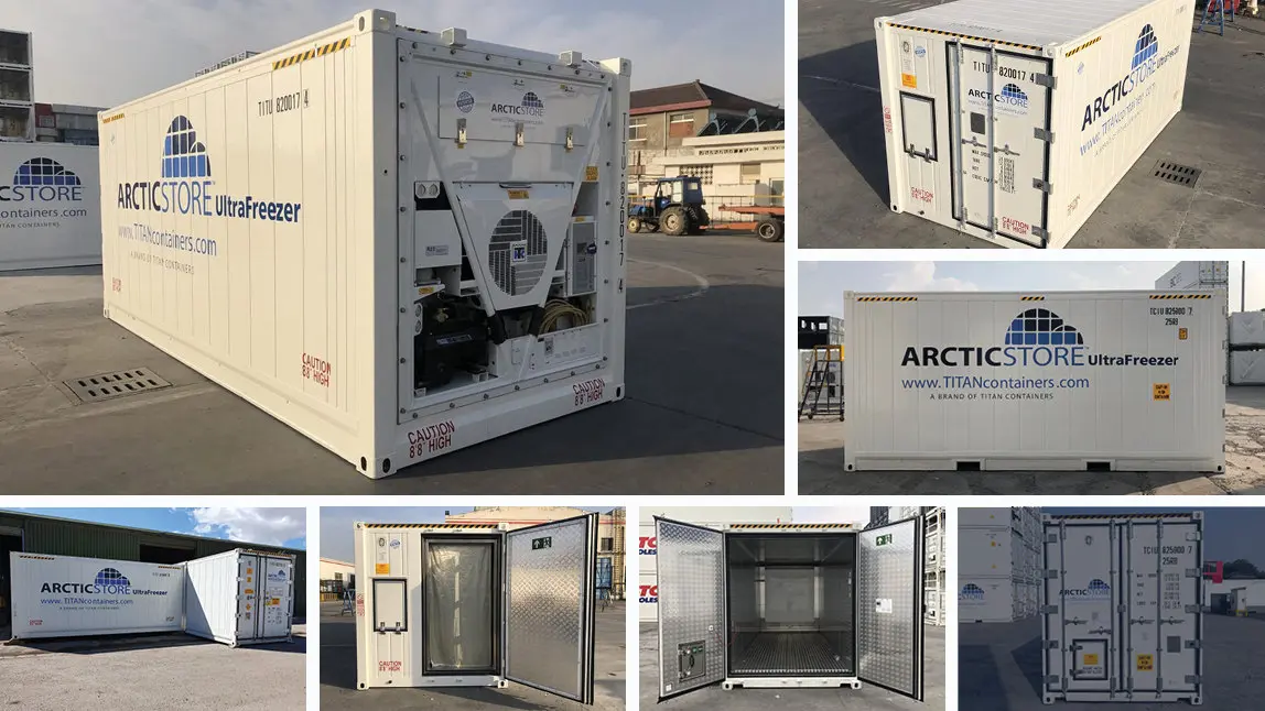 20ft UltraFreezer – Conteneurs réfrigérés à louer en France