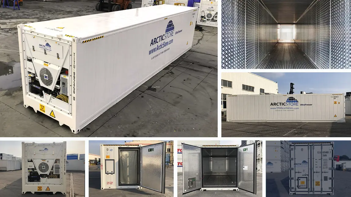 40ft UltraFreezer – Conteneurs réfrigérés à louer en France