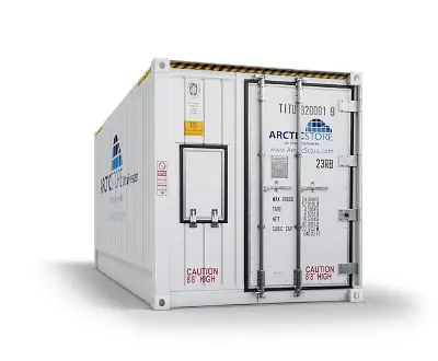 Location de conteneurs Arctic UltraFreezer - Températures extrêmement basses jusqu’à -75 ℃