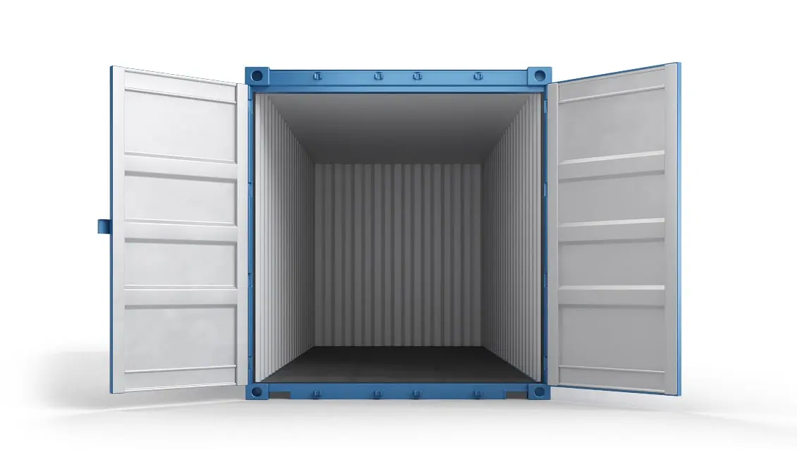 Location de conteneurs de stockage de 20 pieds