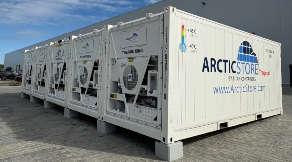 Location de conteneurs ArcticStore – Conteneurs frigorifiques
