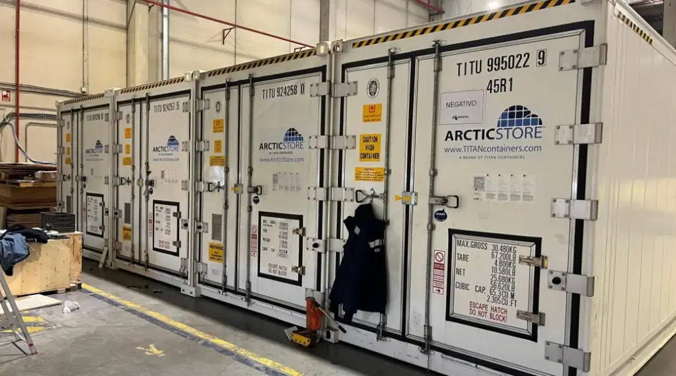 Logistique de la chaîne du froid d'Arctic Superstore