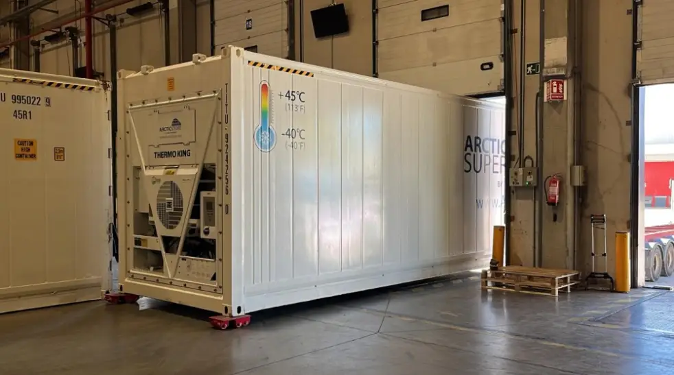 Logistique de la chaîne du froid d'Arctic Superstore